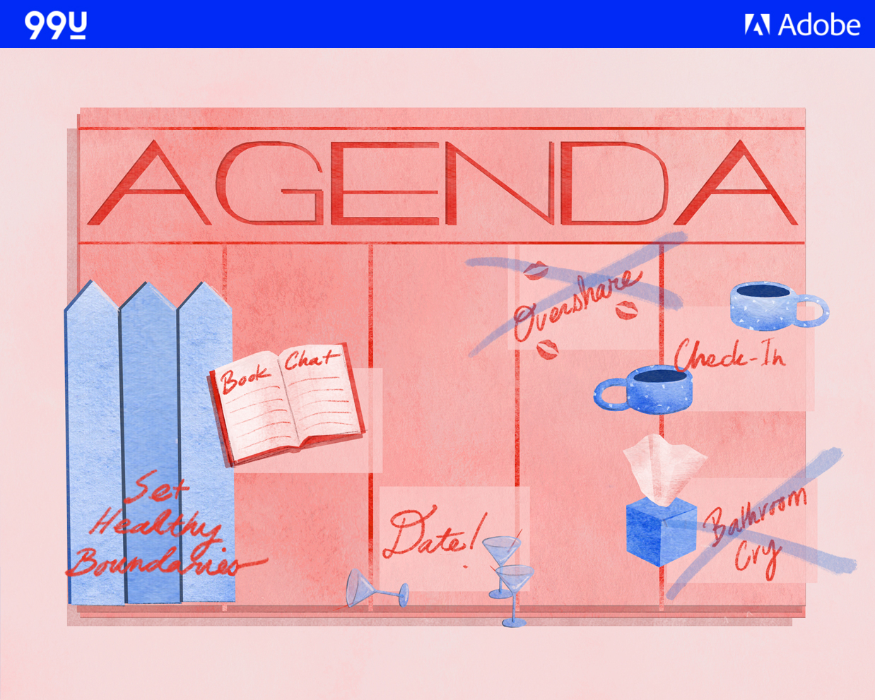 tram nguyen adobe 99U good management agenda illustration