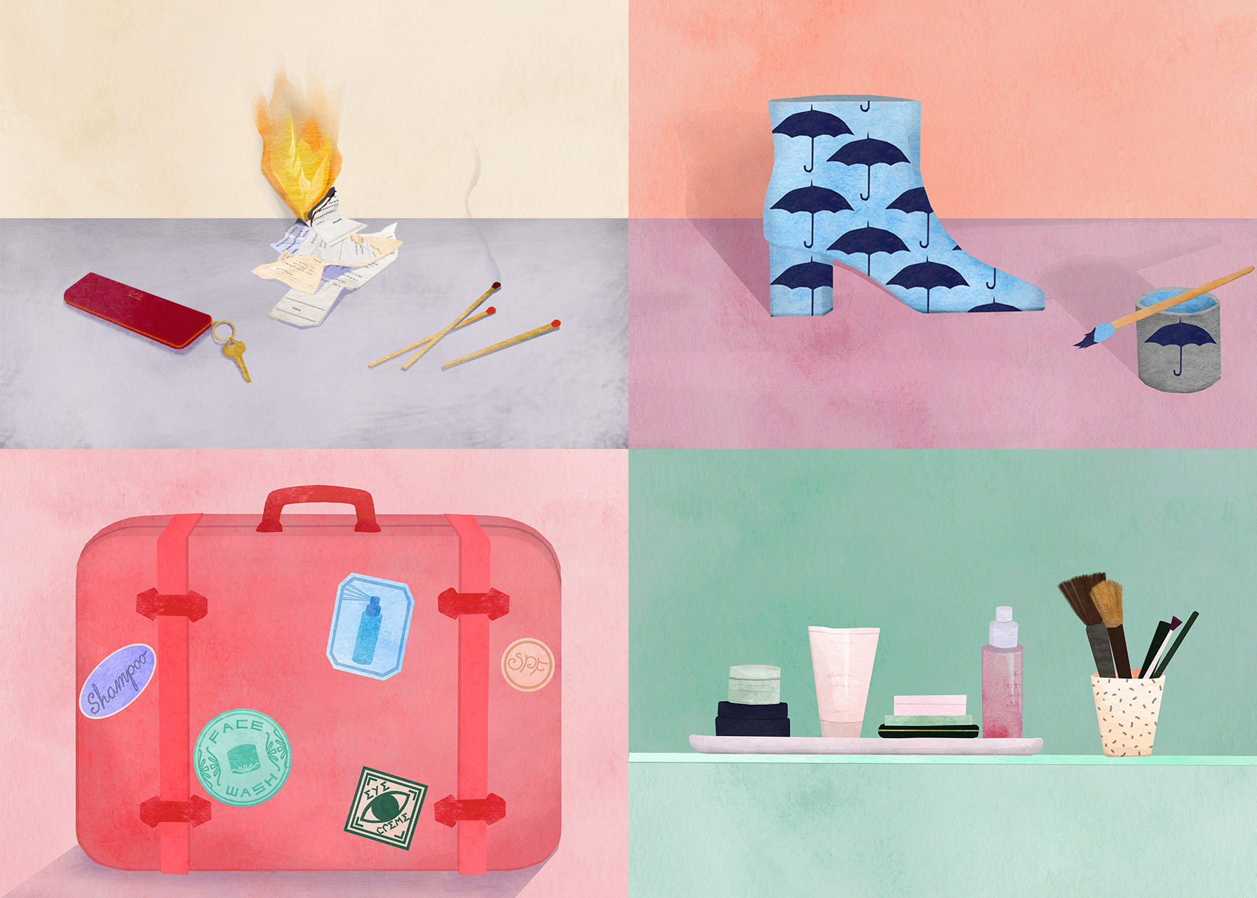tram nguyen of a kind illustration