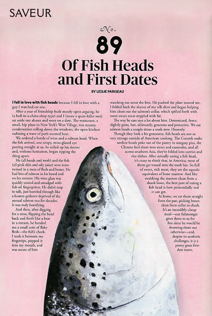 tram nguyen saveur salmon illustration