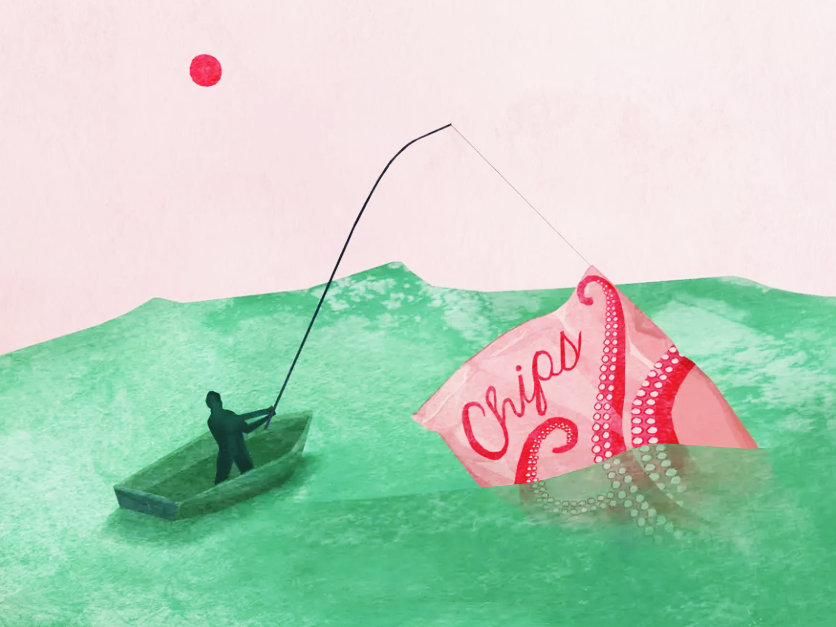 tram nguyen serious eats chips squid illustration